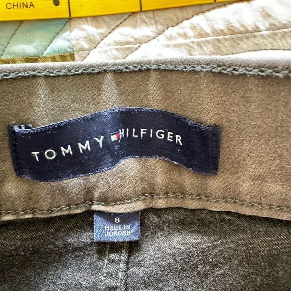Tommy Hilfiger Stretch Waist Chino Capris Size 8 - Picture 4 of 6